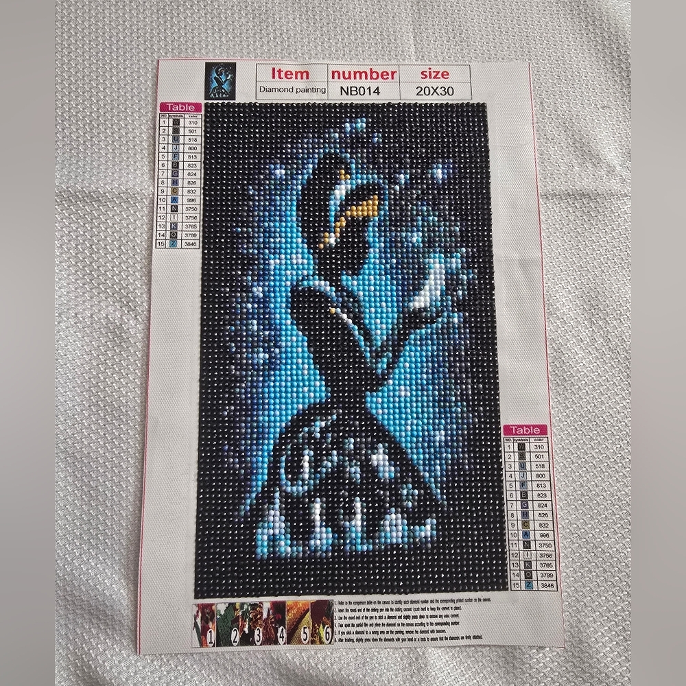 ❤️FINAL SALE- 20cm×30cm (8in×12in) Finished Diamond Painting